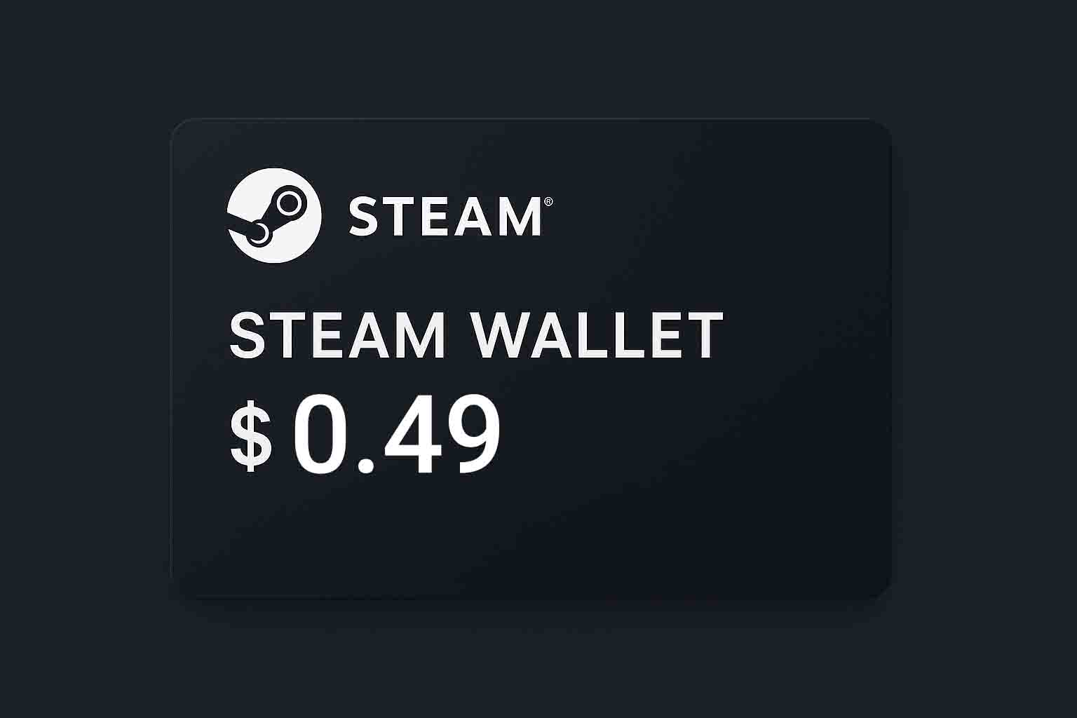 استیم والت گلوبال 0.49 دلاری